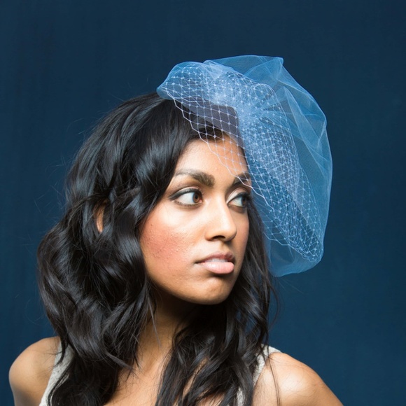 New Handmade Double Birdcage Wedding Veil - Picture 3 of 3